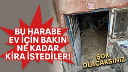 Bu harabe ev için bakın ne kadar kira istediler!